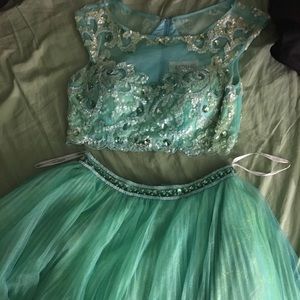 Two Piece Sherri Hill Dress